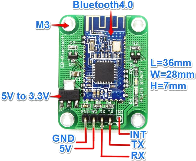 Modulo Bluetooth BT-410 (esclave)