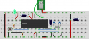 Pinguino PIC18F4550 Fritzing Diagram