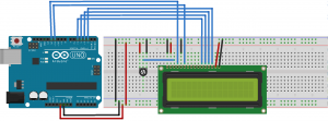 LCD Fritzing Hookup Diagram