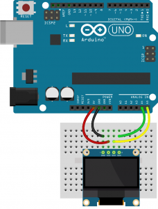 SSD1306 OLED Displays (attached to an Arduino UNO)