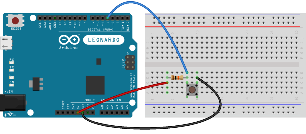 Use An Arduino Leonardo and a Button for a USB Foot Pedal ...