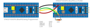 STM32F103C8T6 as an ST-LINK